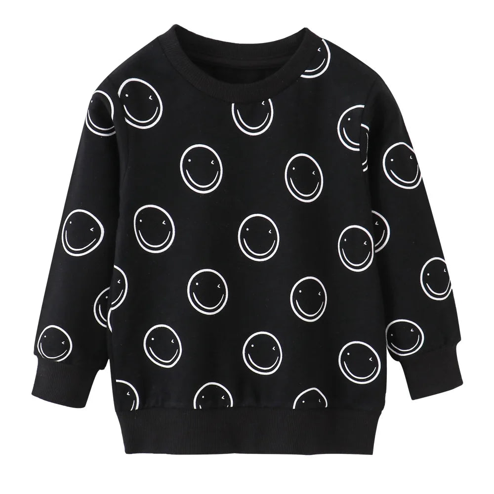 Rockets Print Autumn Winter Kids Clothes