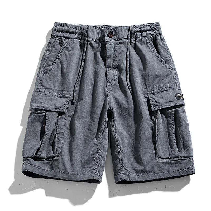 Summer Men Cargo Multi Pocket Shorts