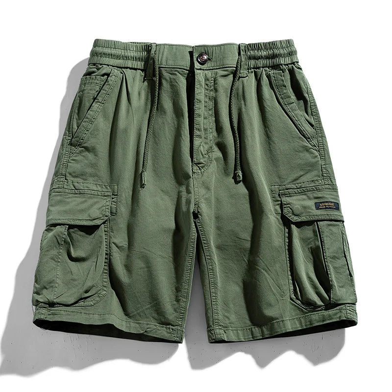 Summer Men Cargo Multi Pocket Shorts