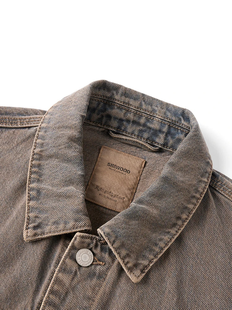 Autumn Winter New Oversize Washed Vintage Denim Jackets