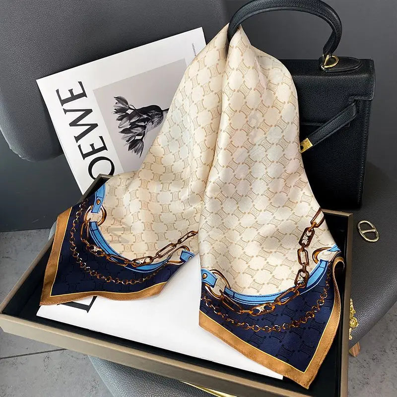 2025 Luxury Silk Shawl Square Scarf