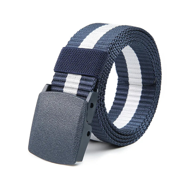 Men's Automatic Buckle Nylon Belt