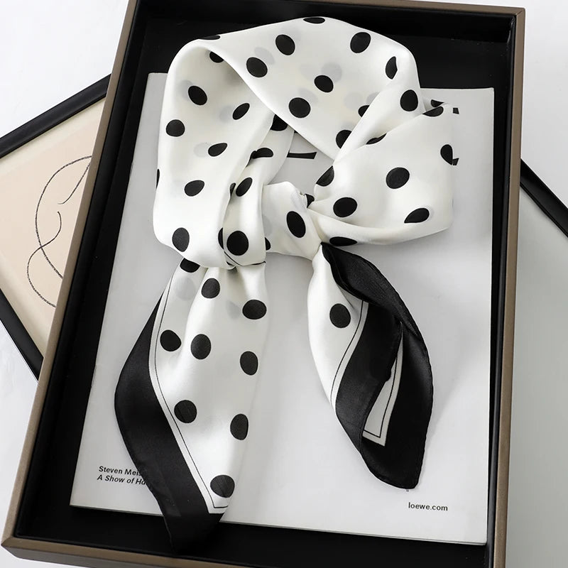 2025 New Spring Square Neck Scarf