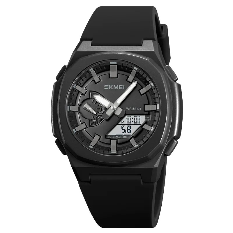 Men Waterproof Military Countdown Chrono Digital Wristwatch