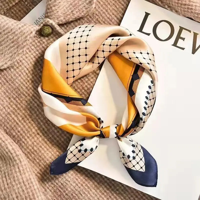 2025 Luxury Silk Shawl Square Scarf
