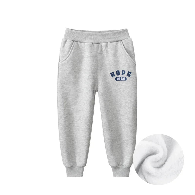 New Children's Long Letters Sweatpants