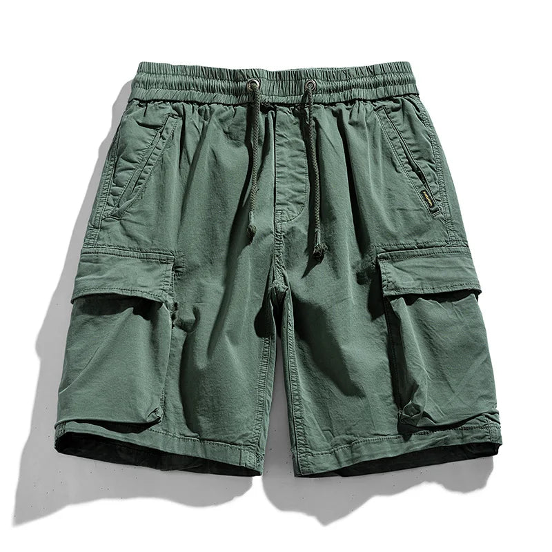 Summer Men Cargo Multi Pocket Shorts
