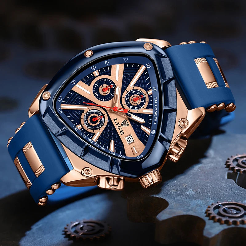 Neue modische Militär-Silikonuhr