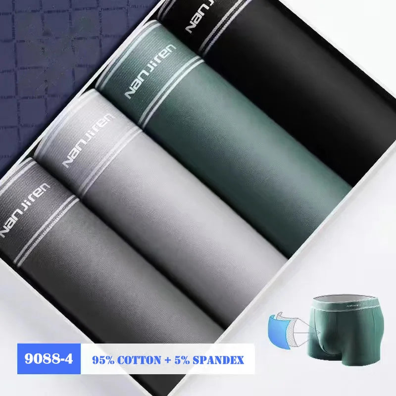 Neue sexy Baumwoll-Boxershorts für Herren