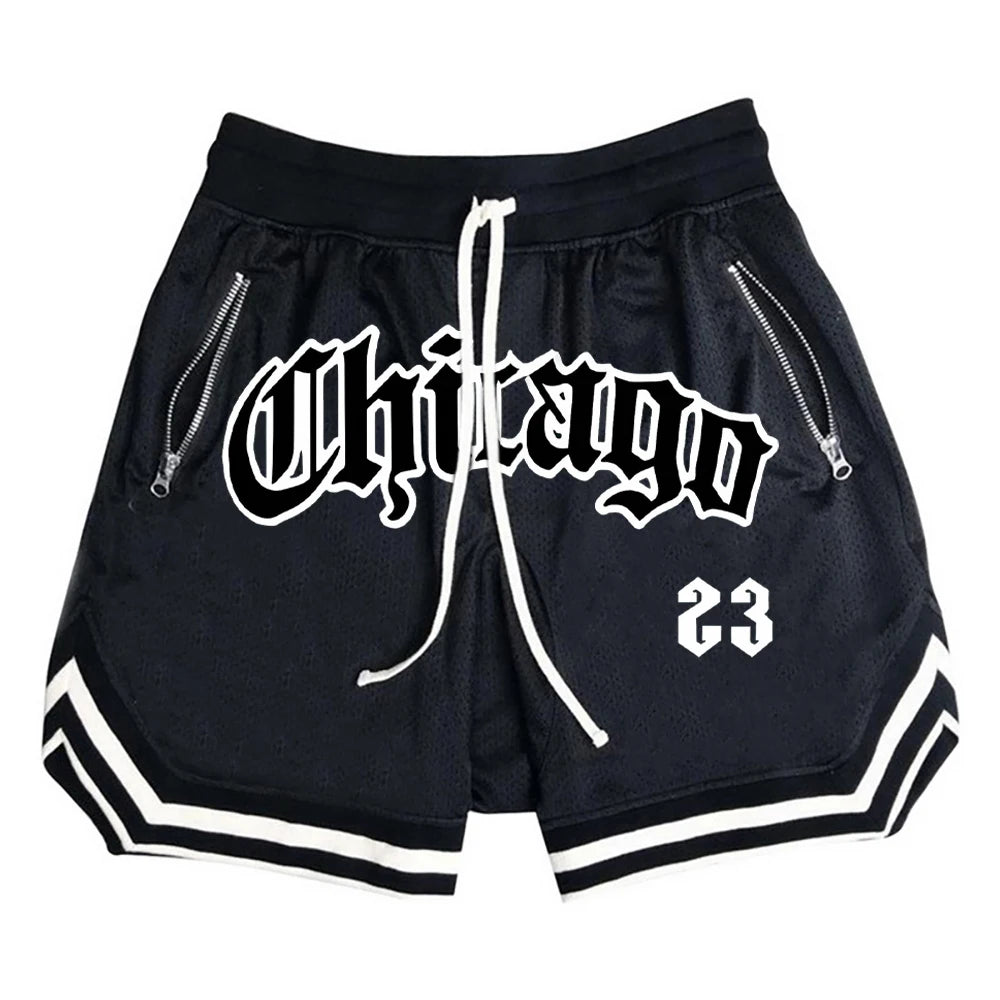 Summer New Men's Sports Fitness Shorts