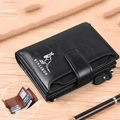 Men's Luxury Short RFID Card Holder