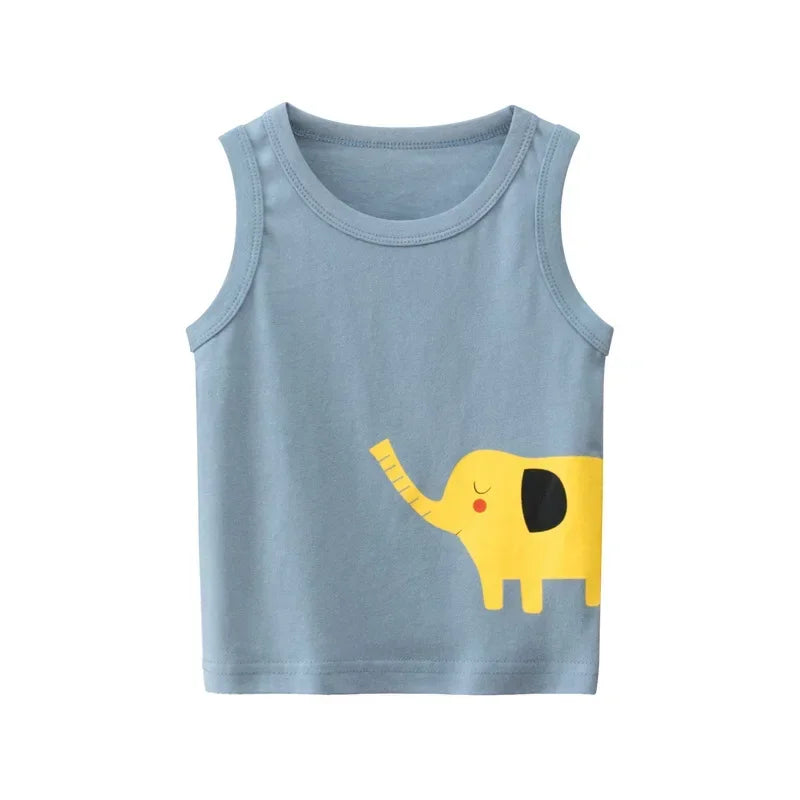 Summer Boy Cotton Sports Vest