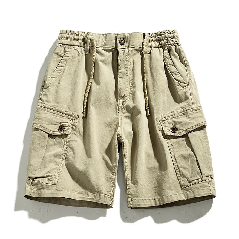 Summer Men Cargo Multi Pocket Shorts