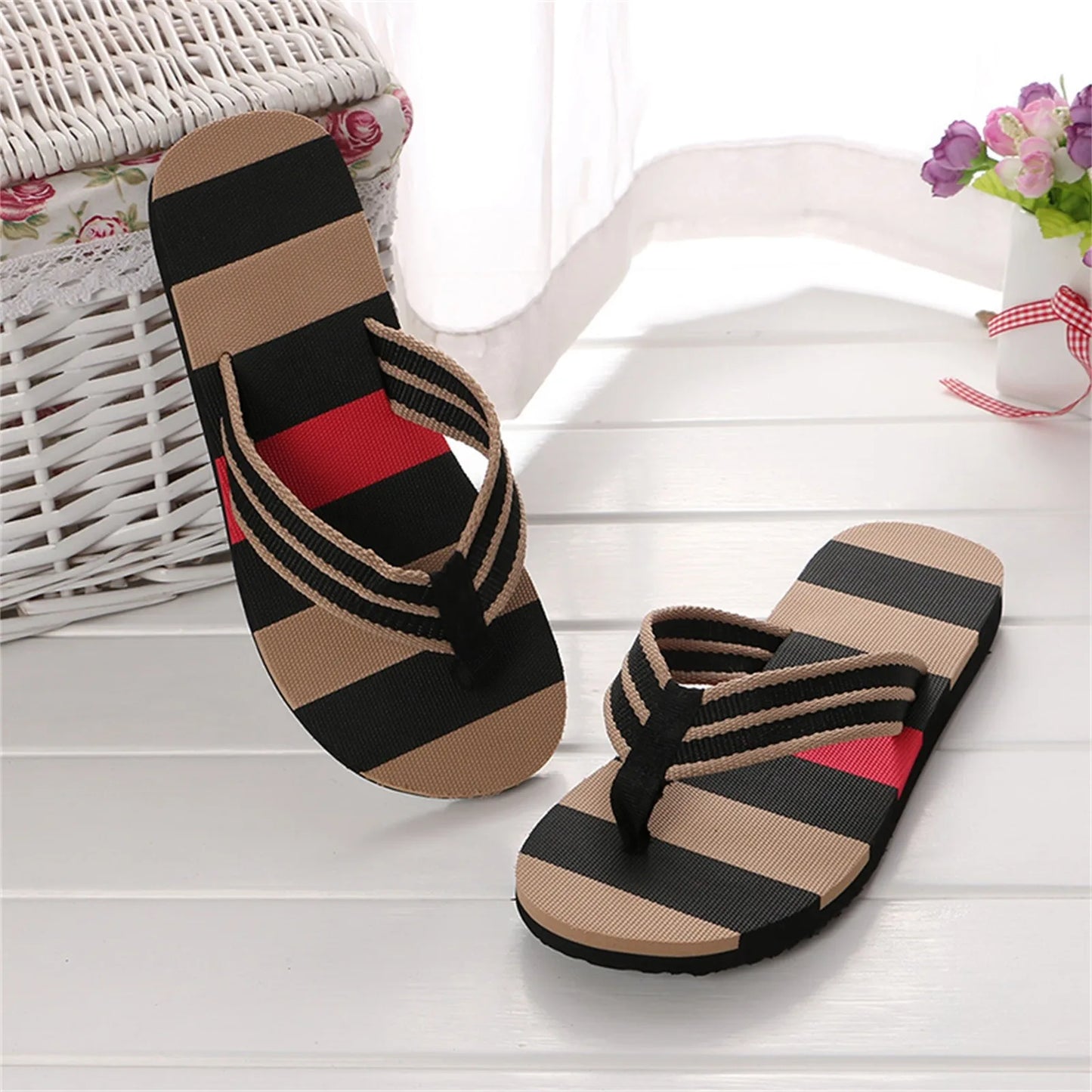 Men Summer Mixed Colors Sandals