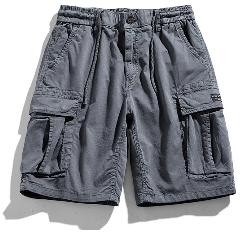Summer Men Cargo Multi Pocket Shorts