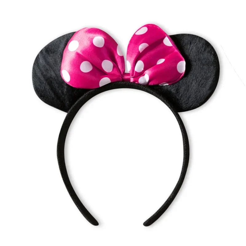 Girl Minnie Mouse Ears Headbands