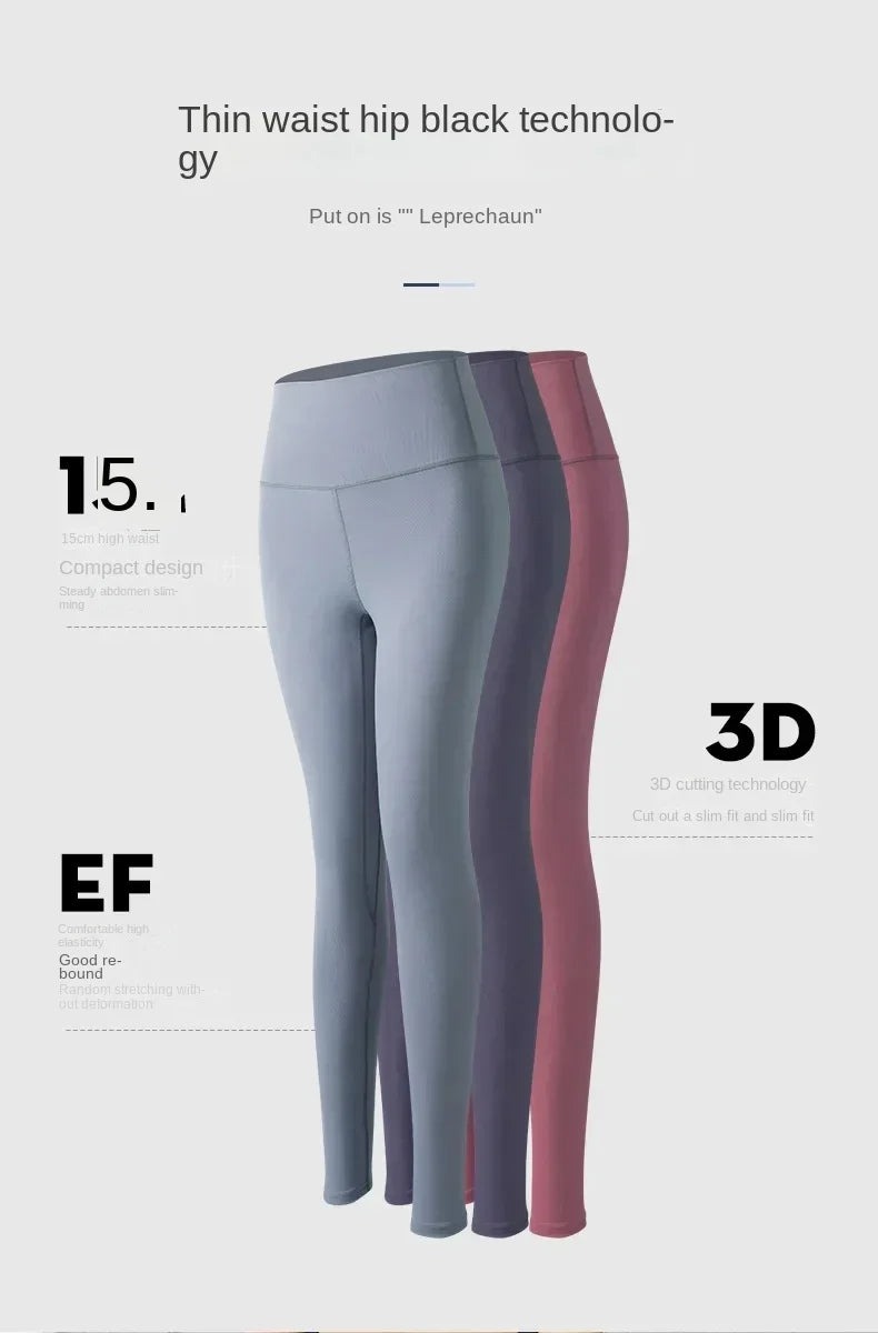 Seamless Yoga Pants High Waist, Sport Fitness Female Legging