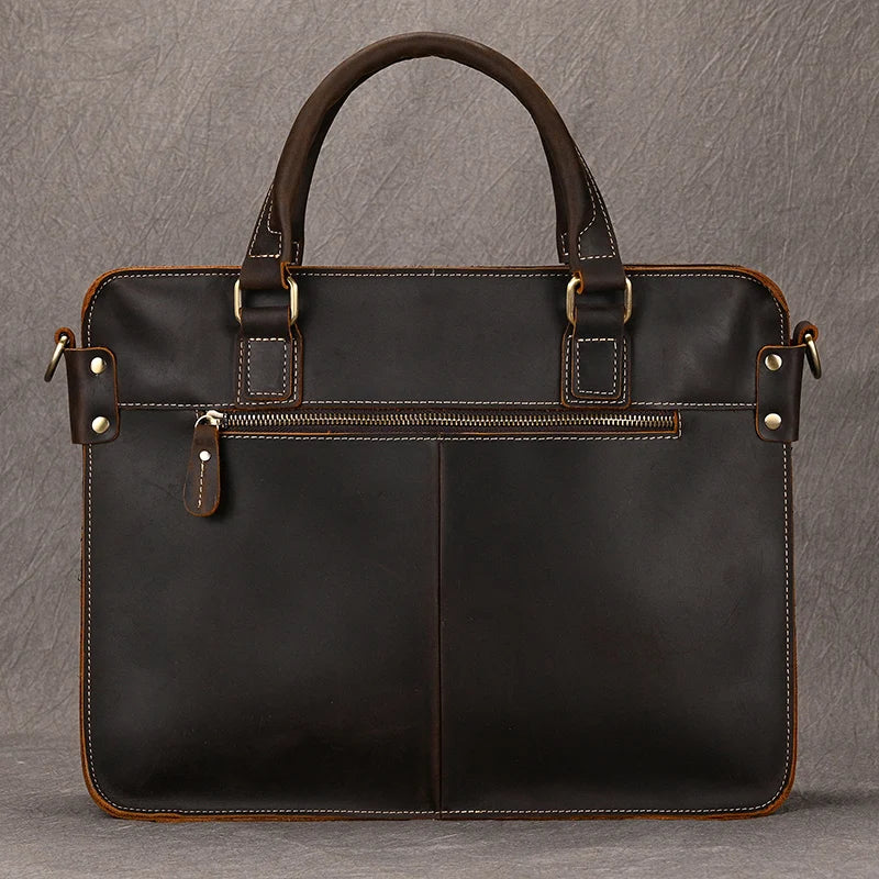 Herren Aktentasche 15 Zoll Business Laptop Handtasche