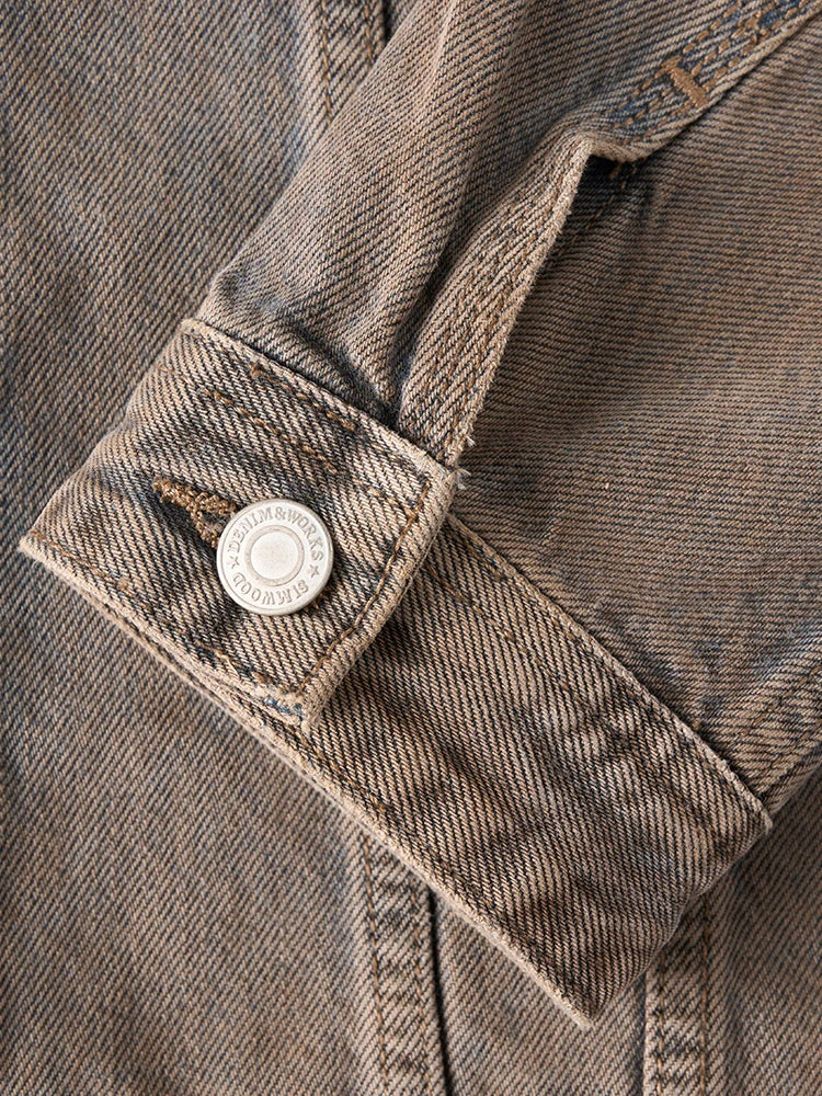 Autumn Winter New Oversize Washed Vintage Denim Jackets