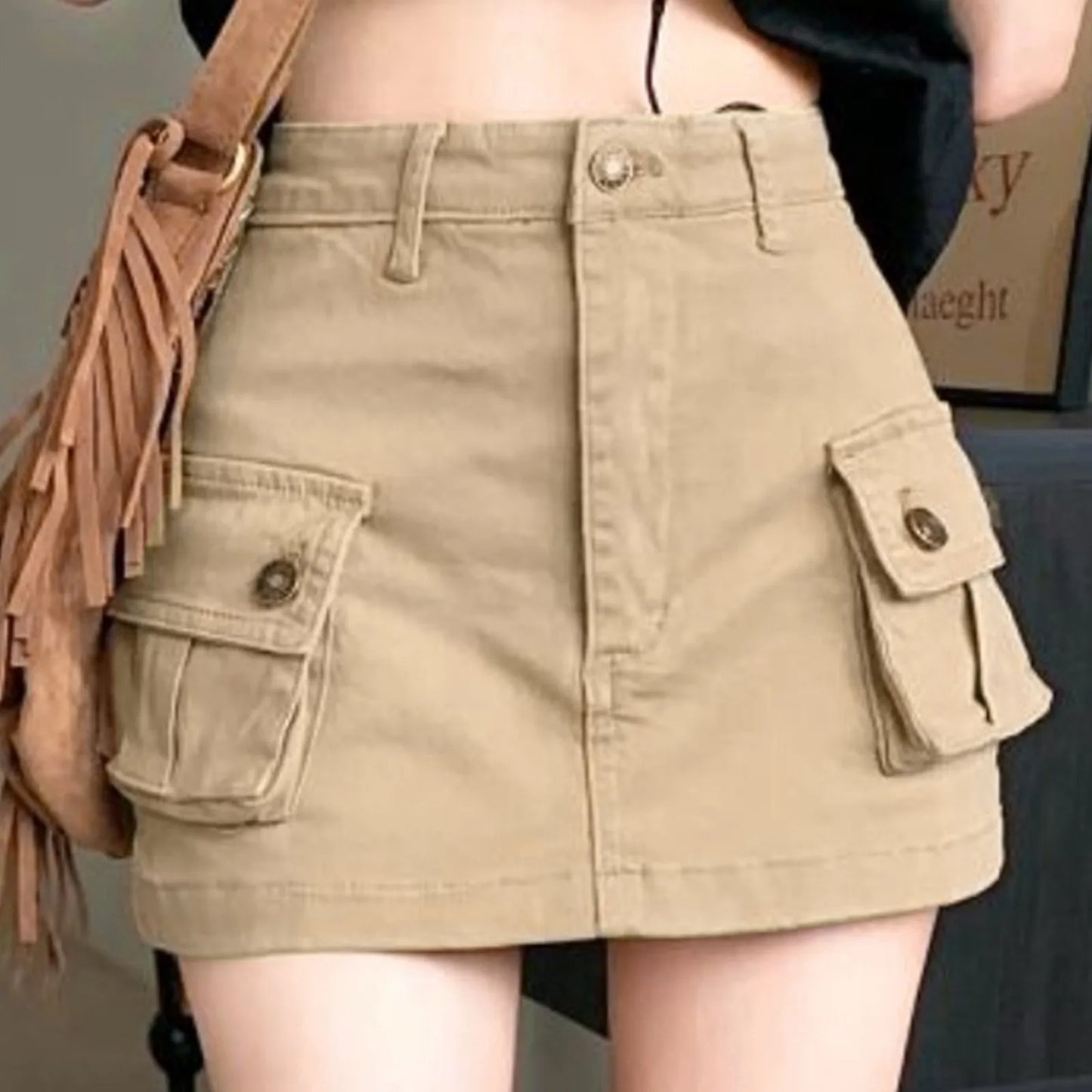 Jean Skirt Women's Slip Denim Tooling Skirt