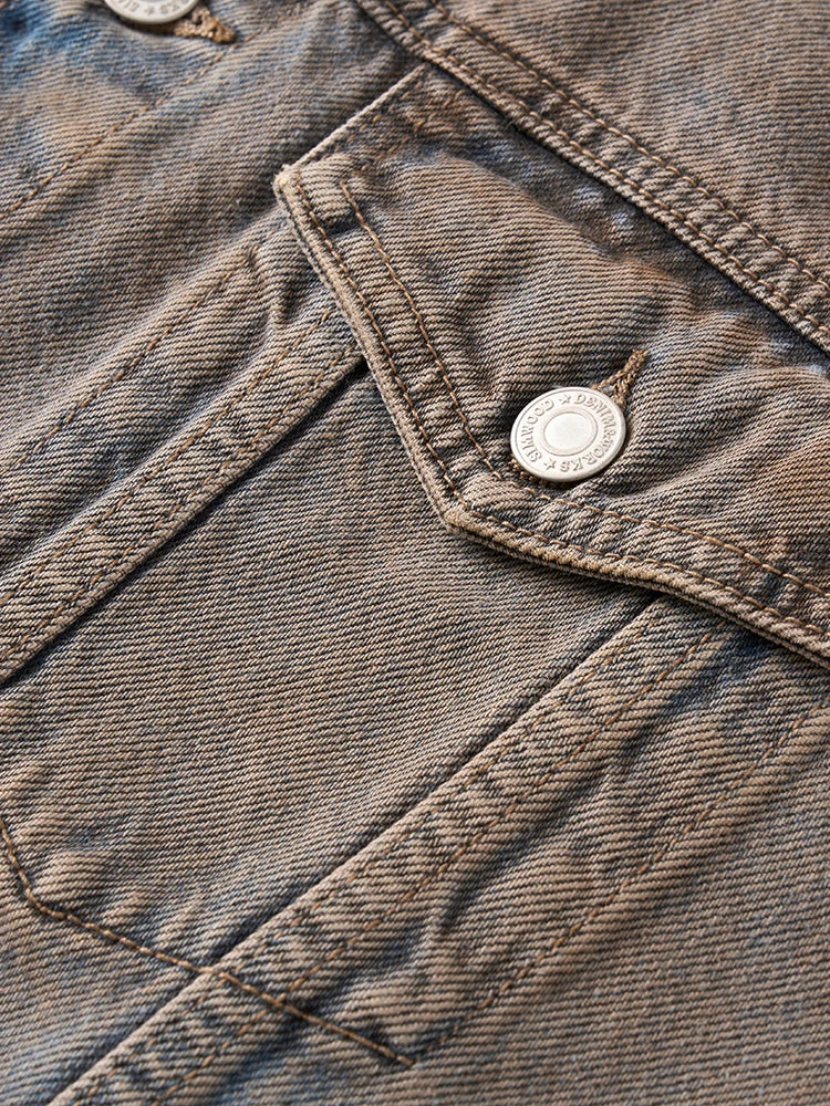 Autumn Winter New Oversize Washed Vintage Denim Jackets