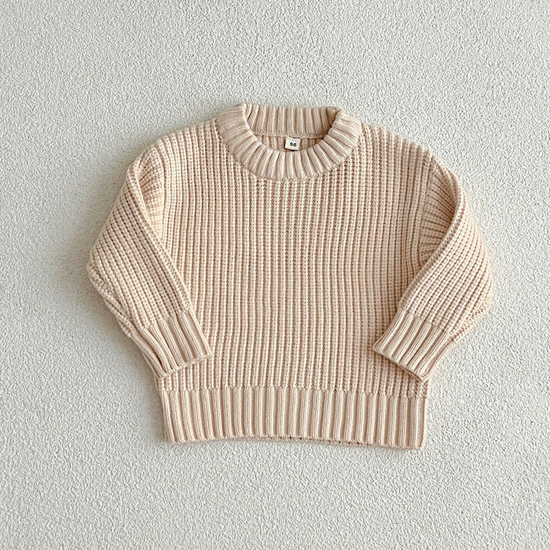 Kids Cotton Soft Winter Long Sleeve Pullover Tops