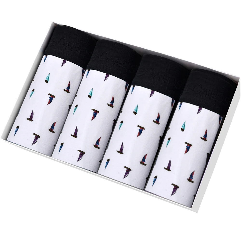 4pcs sexy Men's brand underpants