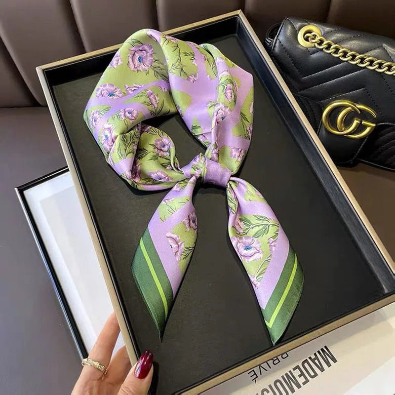 2025 Luxury Silk Shawl Square Scarf