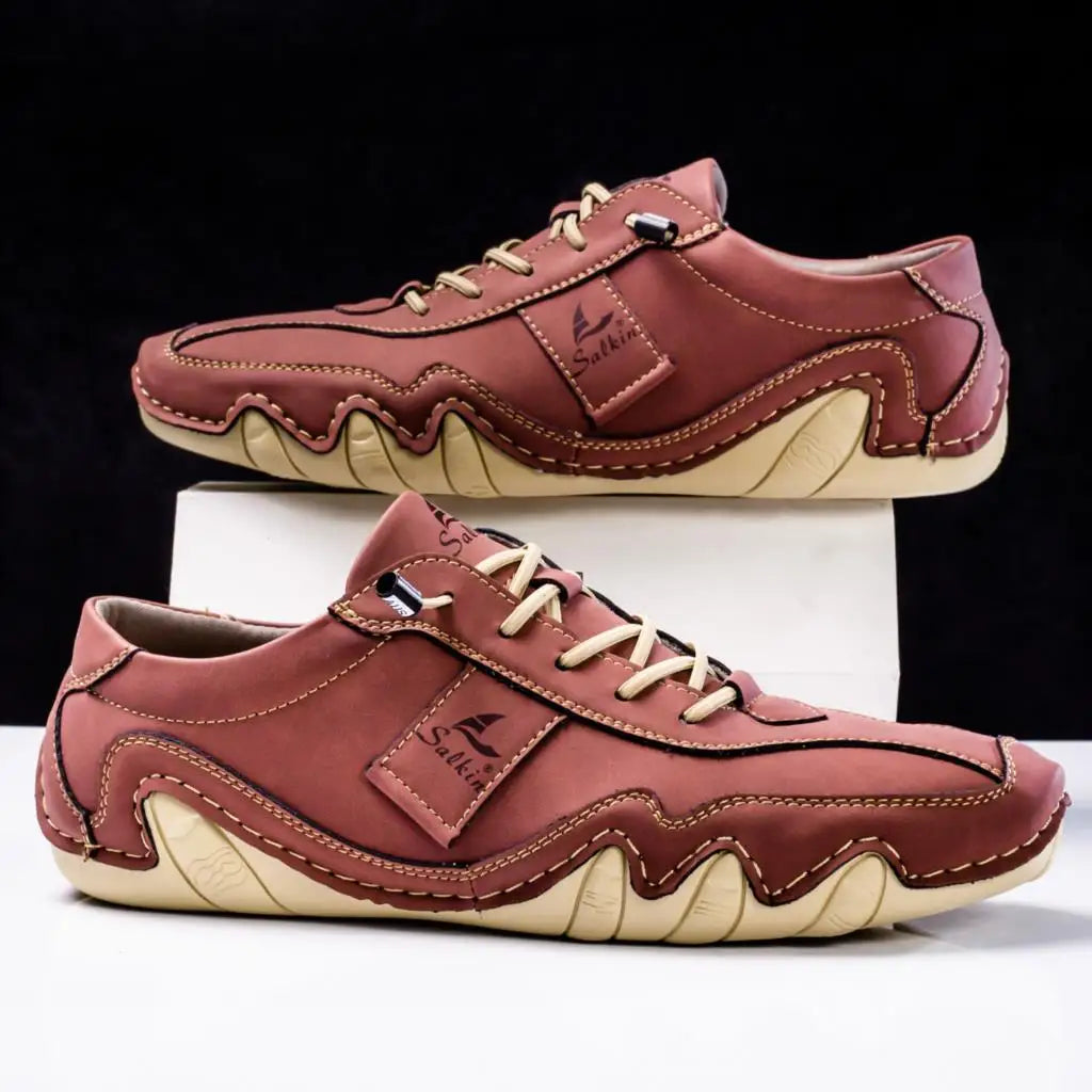 New Fashion Handmade Leather Casual Shoes