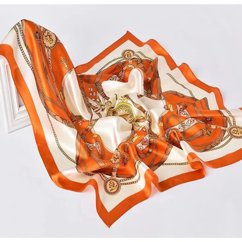 2025 Luxury Silk Shawl Square Scarf