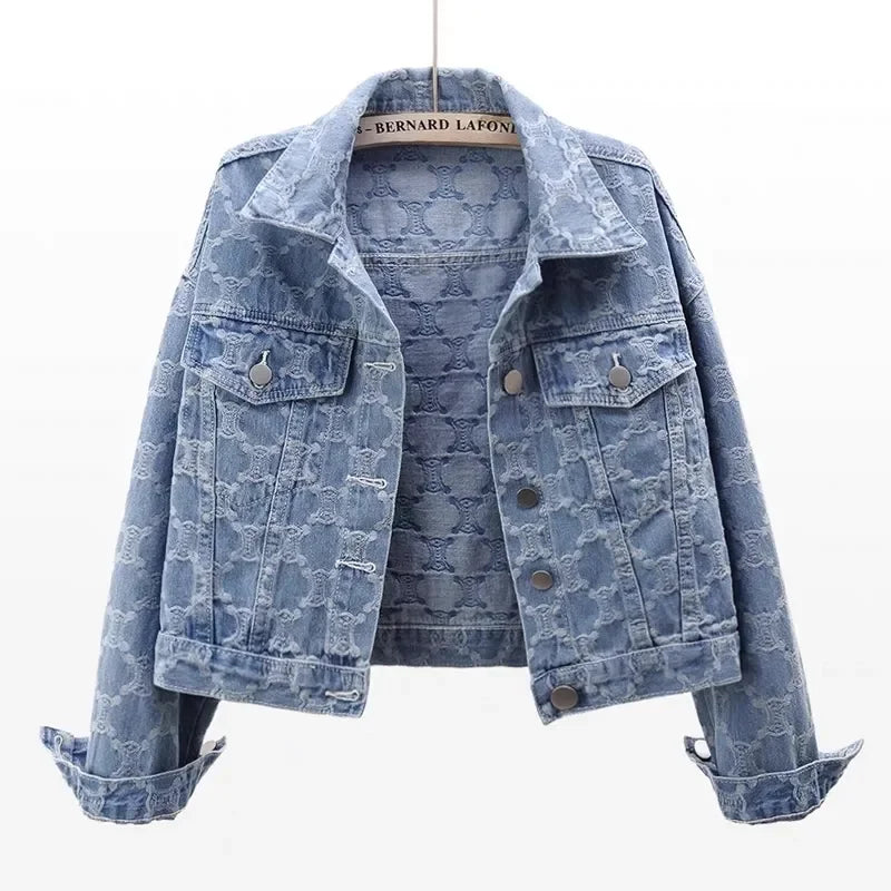 New Spring Autumn Short Denim Jacket