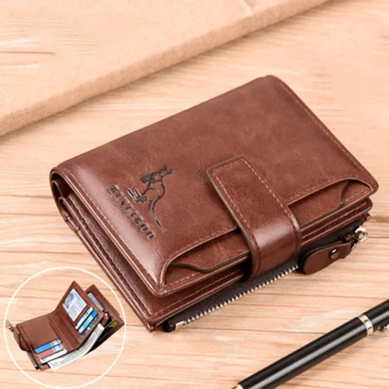 Men's Luxury Short RFID Card Holder