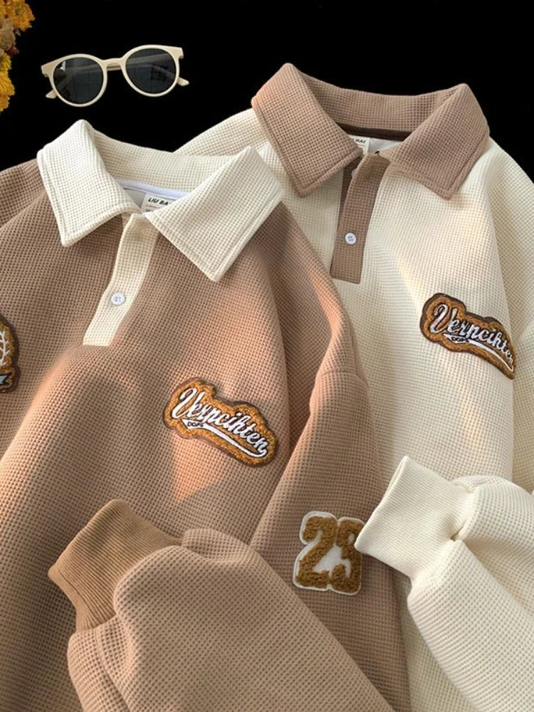 American Retro Heavyweight Long-sleeved Jacket