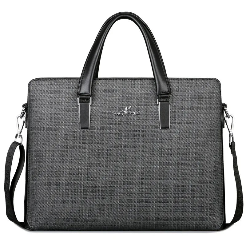 Aktentasche für Herren, große Luxus-Tragetasche, Laptoptasche