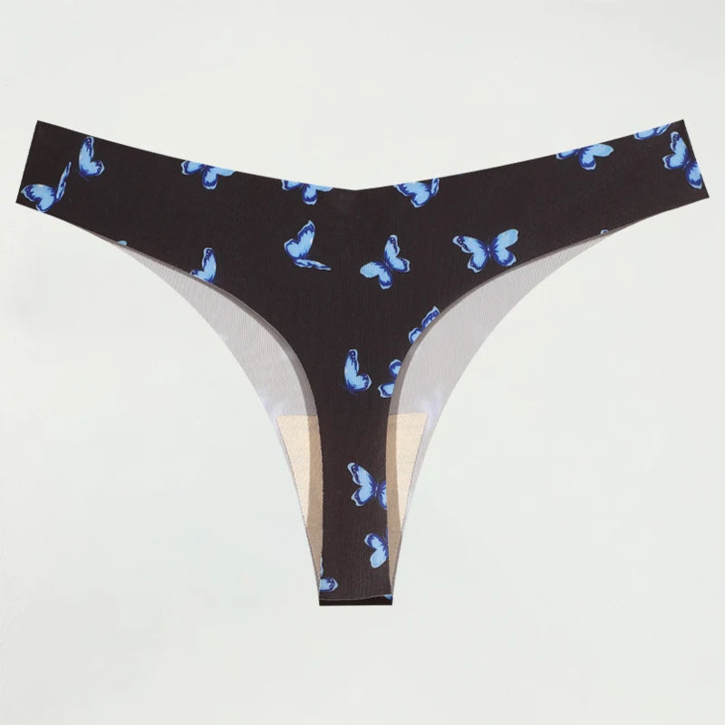 Women's Sexy Graphic Print Thongs Panties
