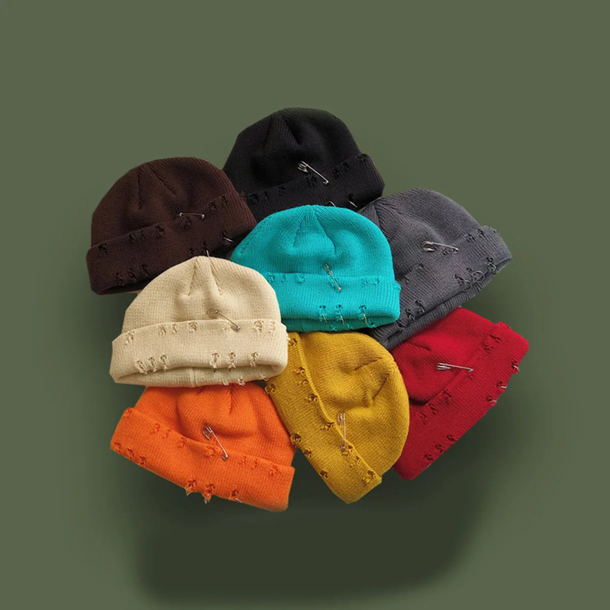 Women Fashion Warm Thick Gorro Hip Hop Cap