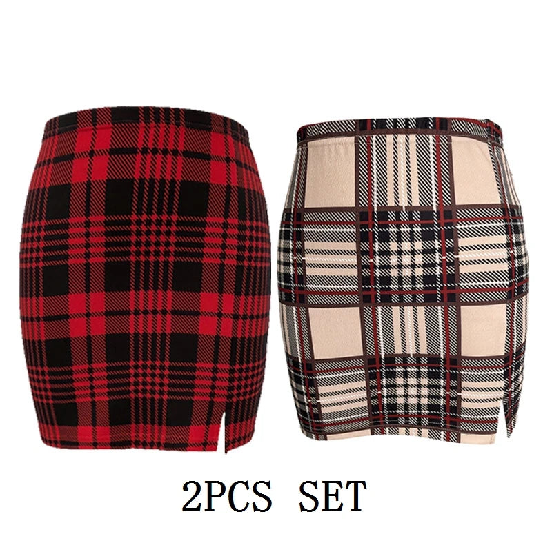 Lady Hip Elegant High Waist Lady Short Skirt