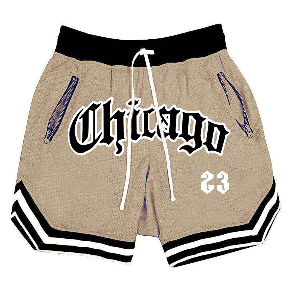 Summer New Men's Sports Fitness Shorts