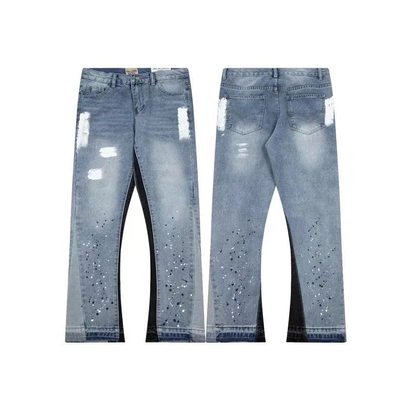High Street Fashion-Hosen für Herren mit Mikro-Schlag
