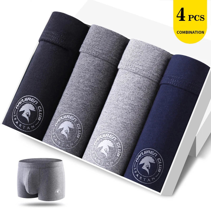 Neue sexy Baumwoll-Boxershorts für Herren