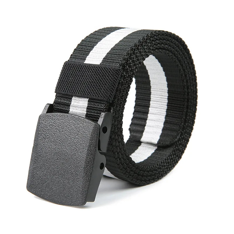 Men's Automatic Buckle Nylon Belt