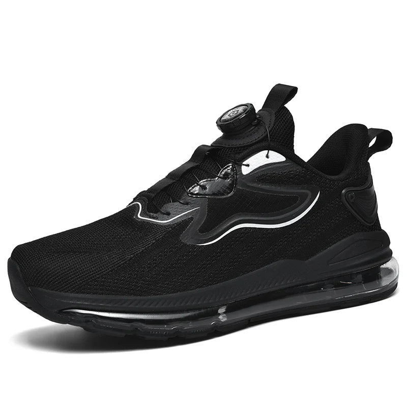 Men's Rotating Button Knitted Air Cushion Extra Large Shoes