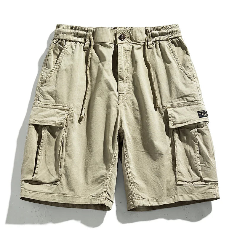 Summer Men Cargo Multi Pocket Shorts