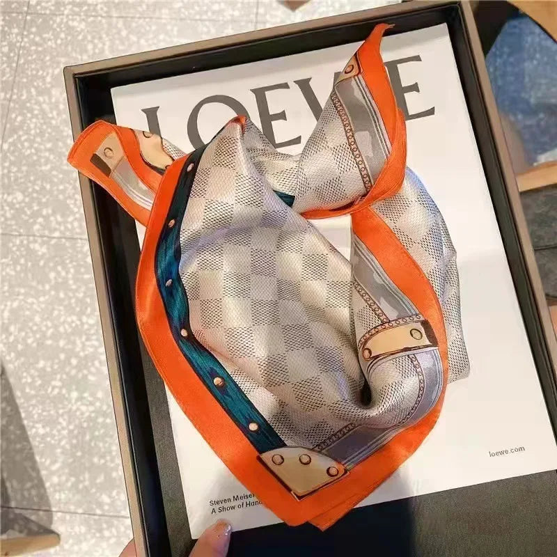2025 Luxury Silk Shawl Square Scarf