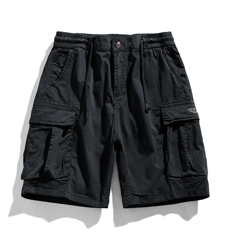 Summer Men Cargo Multi Pocket Shorts