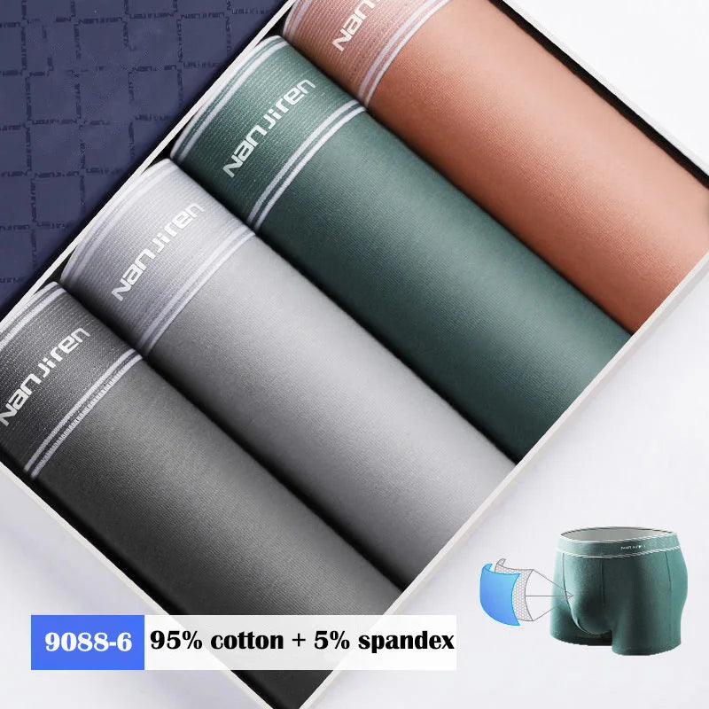 Neue sexy Baumwoll-Boxershorts für Herren