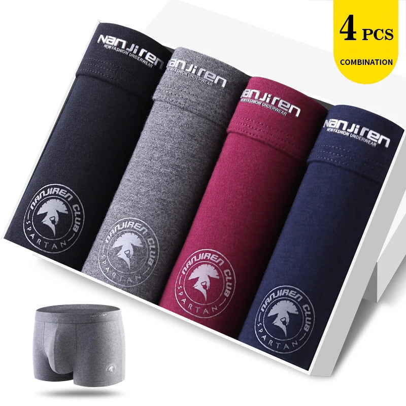 Neue sexy Baumwoll-Boxershorts für Herren