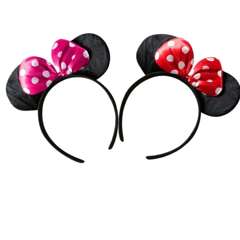 Girl Minnie Mouse Ears Headbands