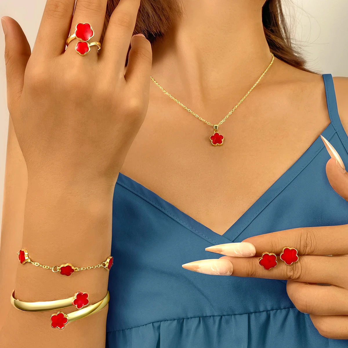 Women Girl Daily Party Jewelry