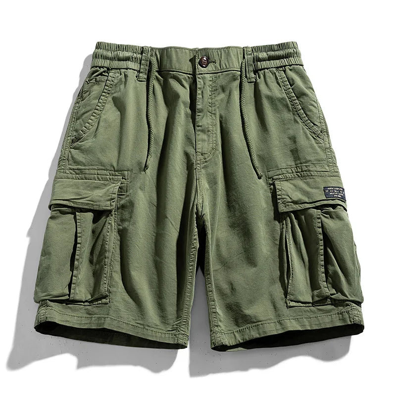 Summer Men Cargo Multi Pocket Shorts